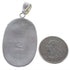 Native American Village Design Silver Multistone Pendant HS40959